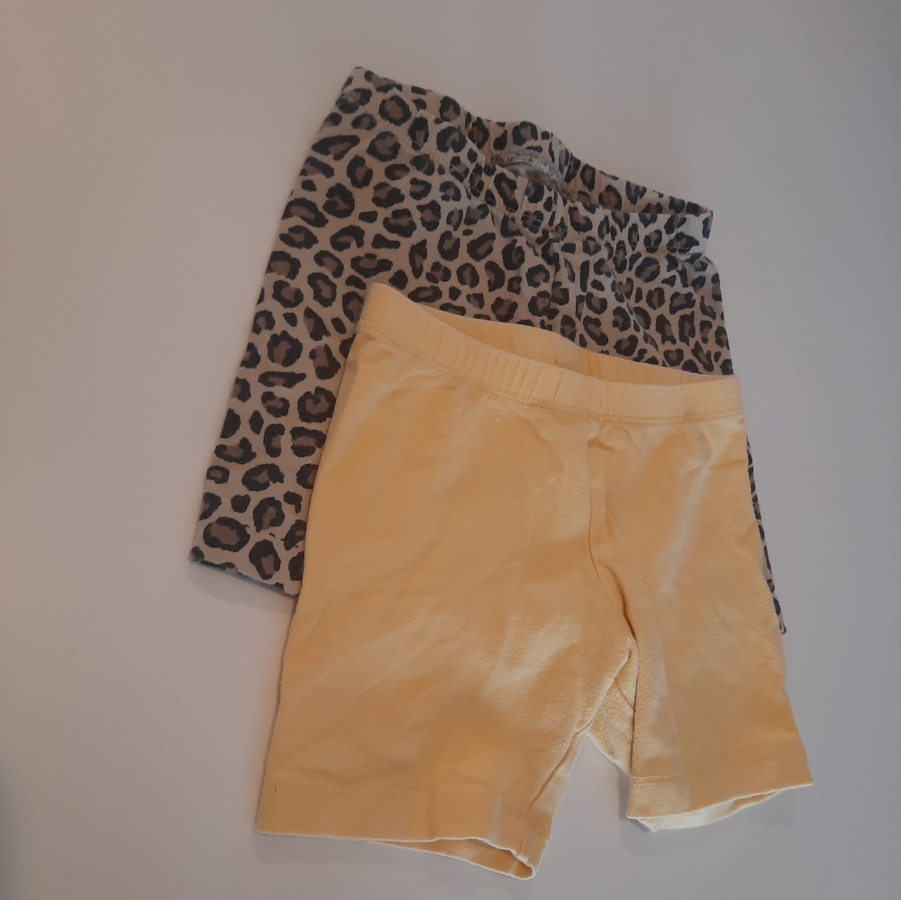 2 pairs Old Navy 5t bike shorts